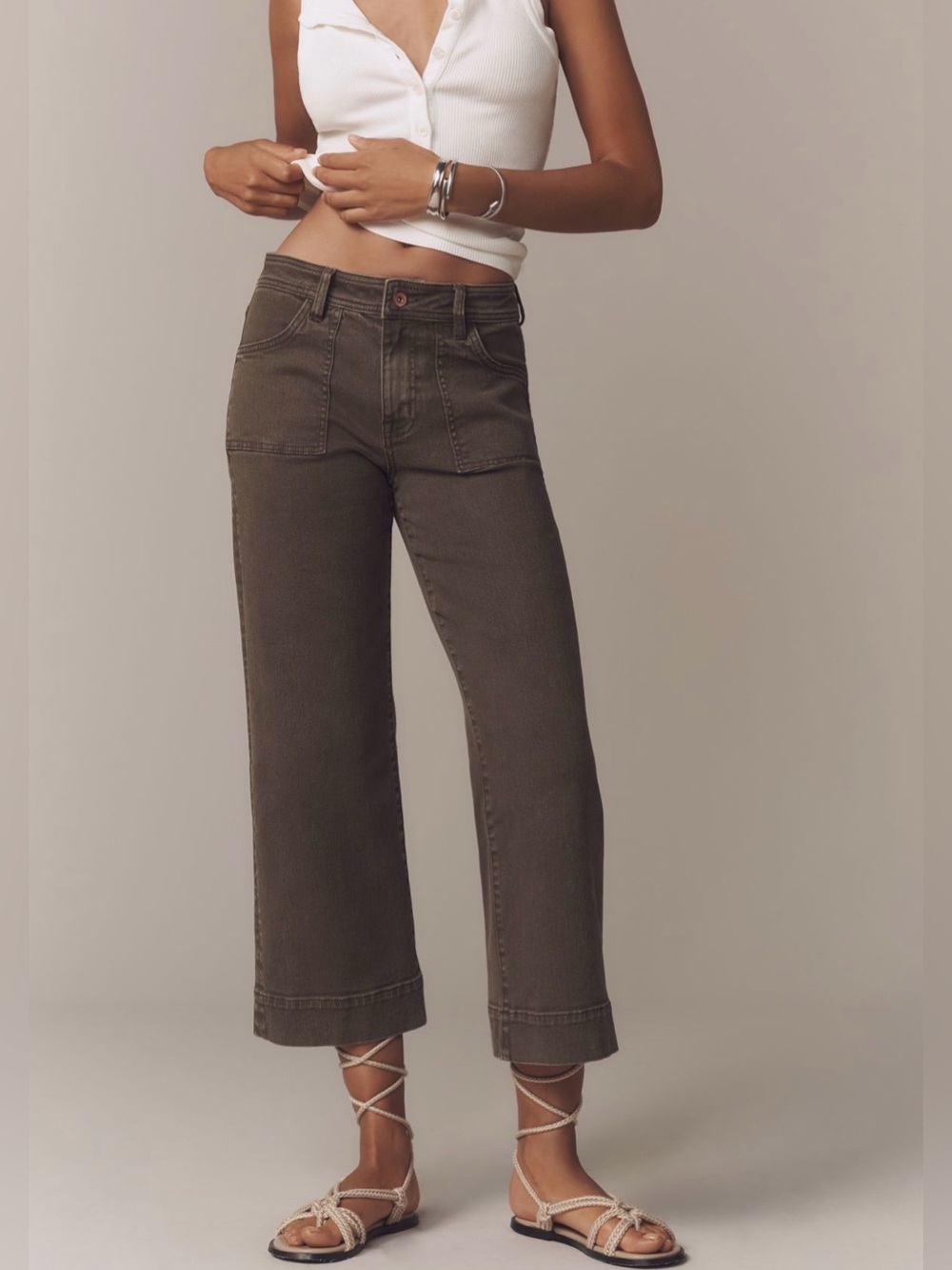 Anthropologie Sanctuary League Crop Pants - Picture 2 of 8